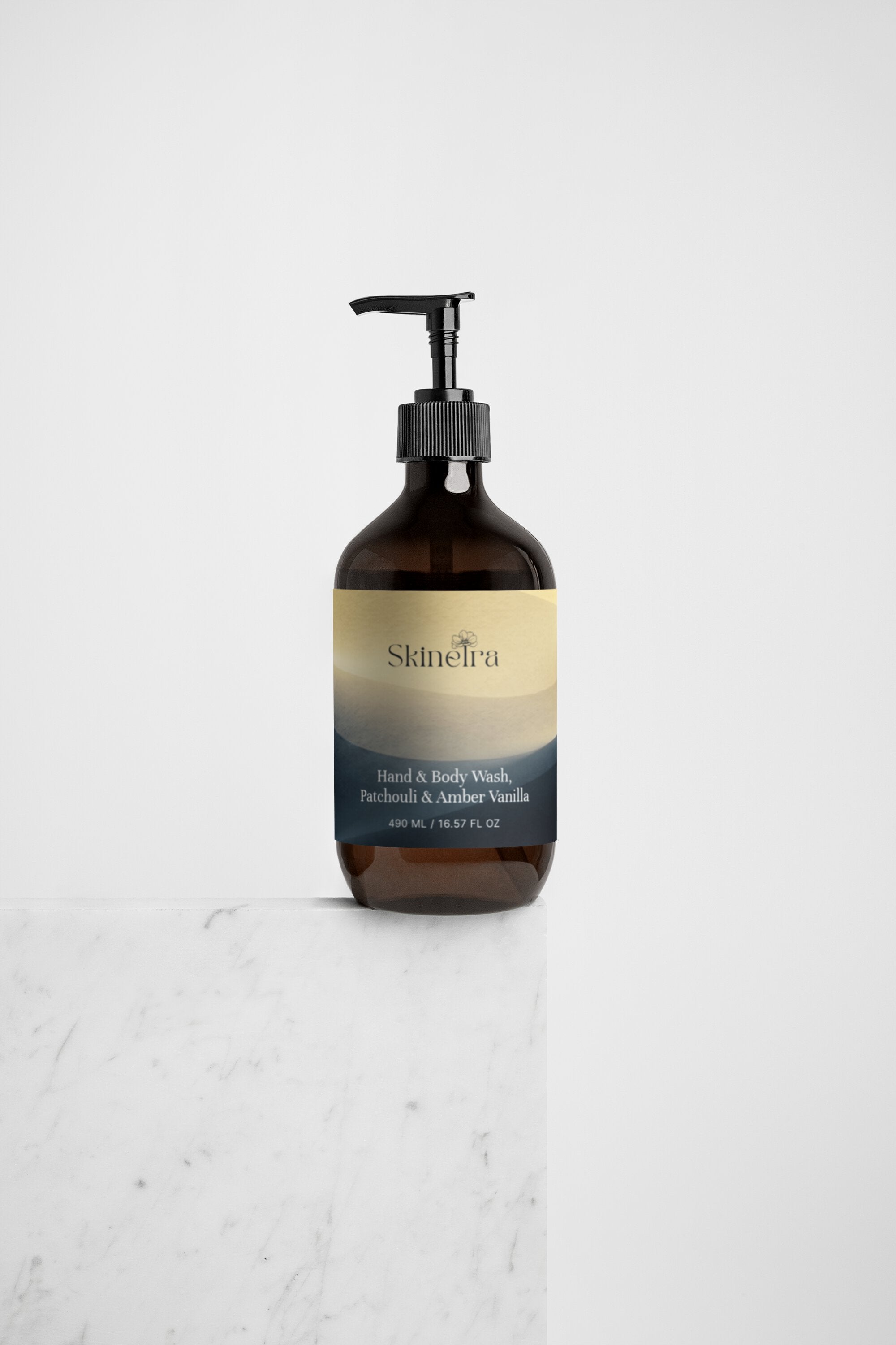 Hand & Body Wash, Patchouli & Amber Vanilla