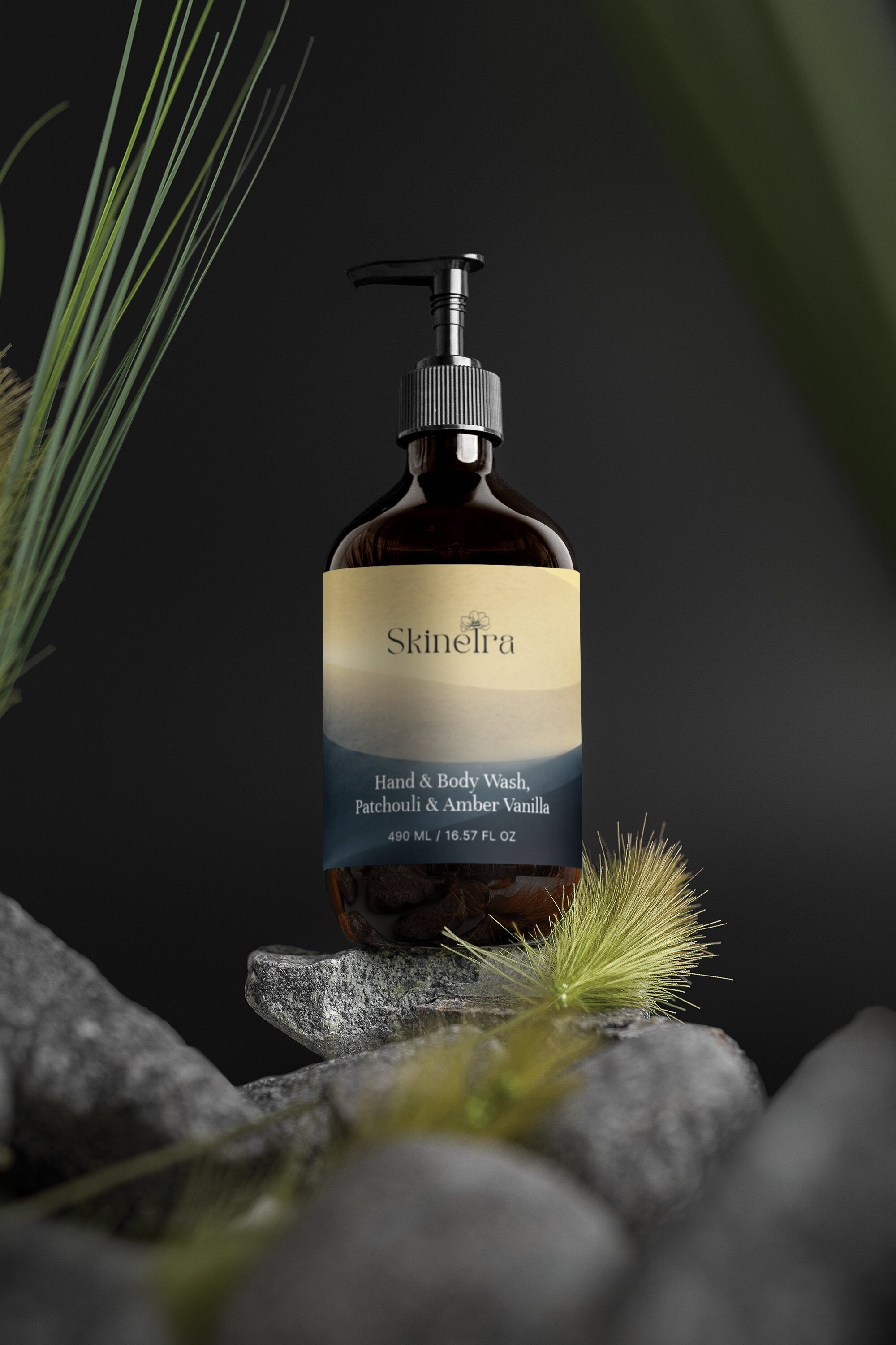 Hand & Body Wash, Patchouli & Amber Vanilla