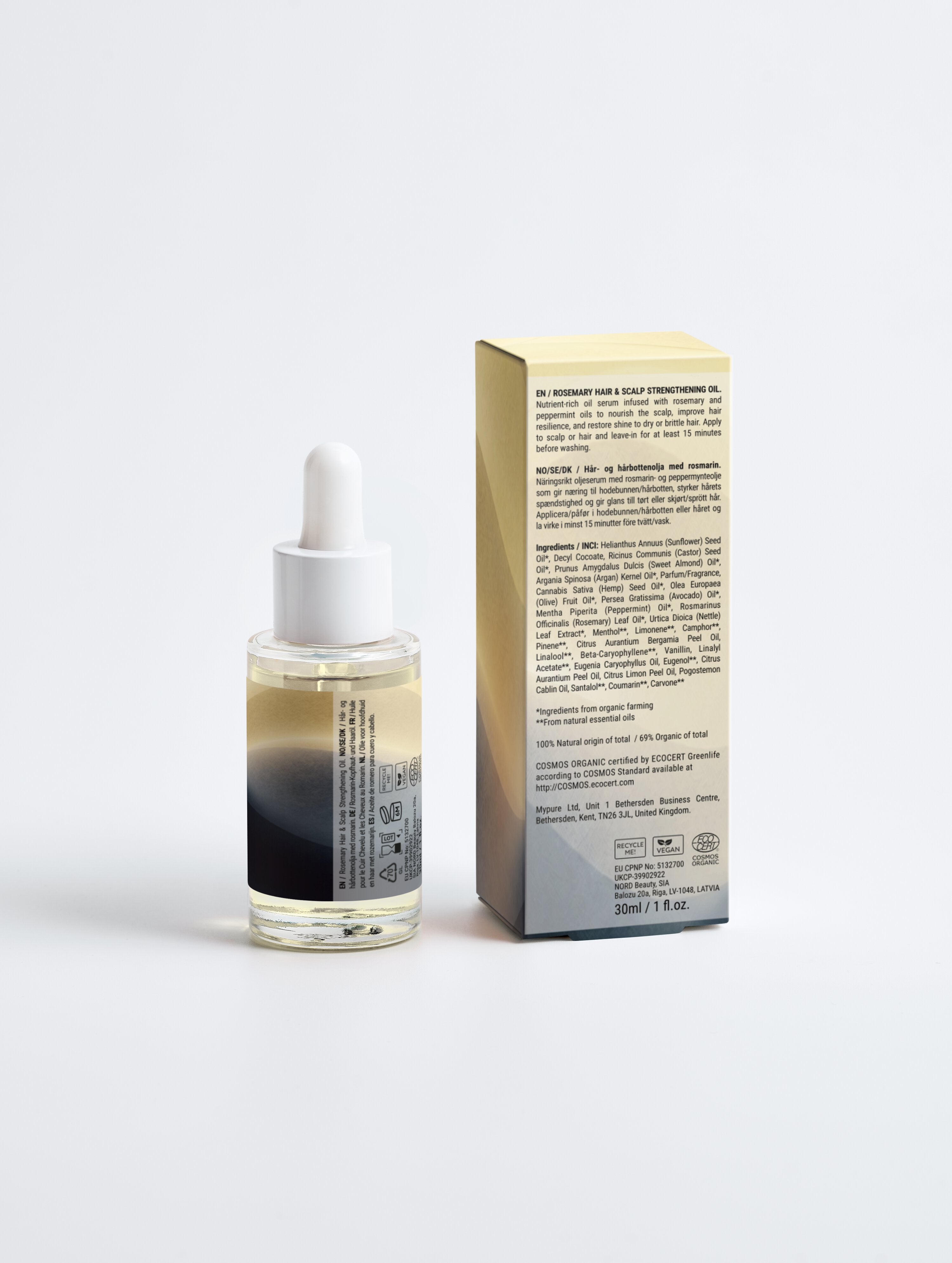Rosemary Hair & Scalp Strengthening Oil