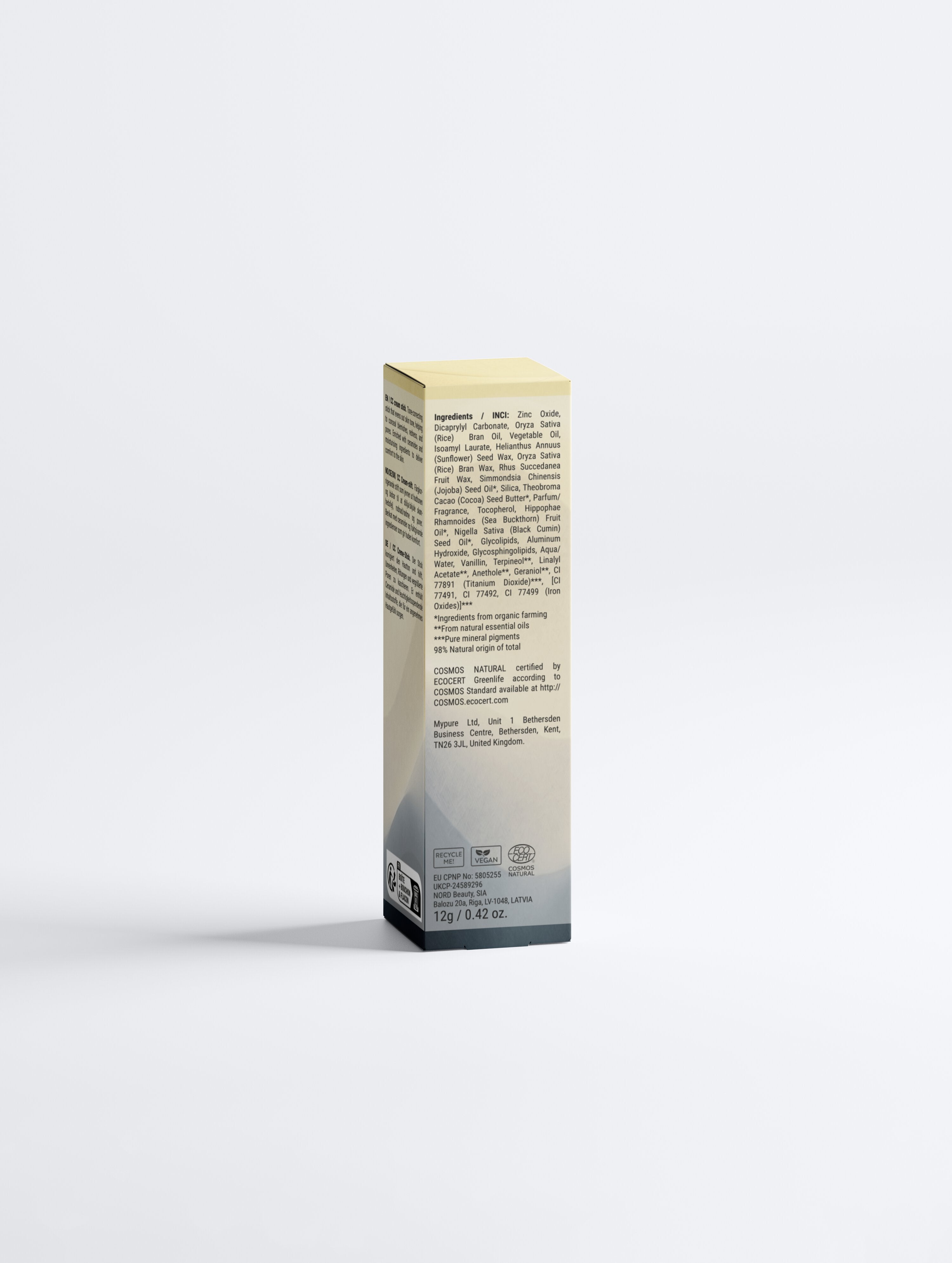 CC Cream Ceramide SPF30 Stick: 30 TAN