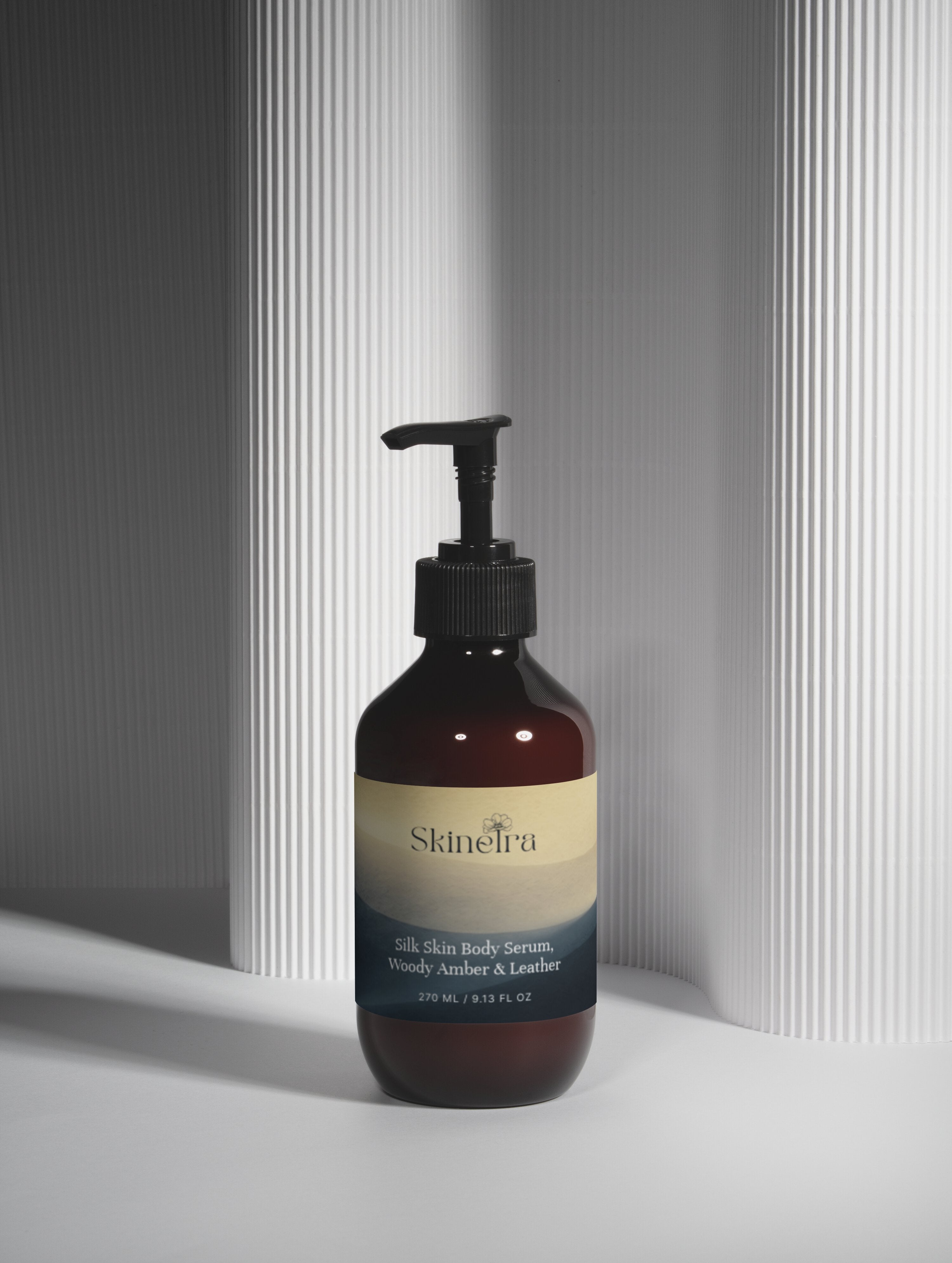 Silk Skin Body Serum, Woody Amber & Leather