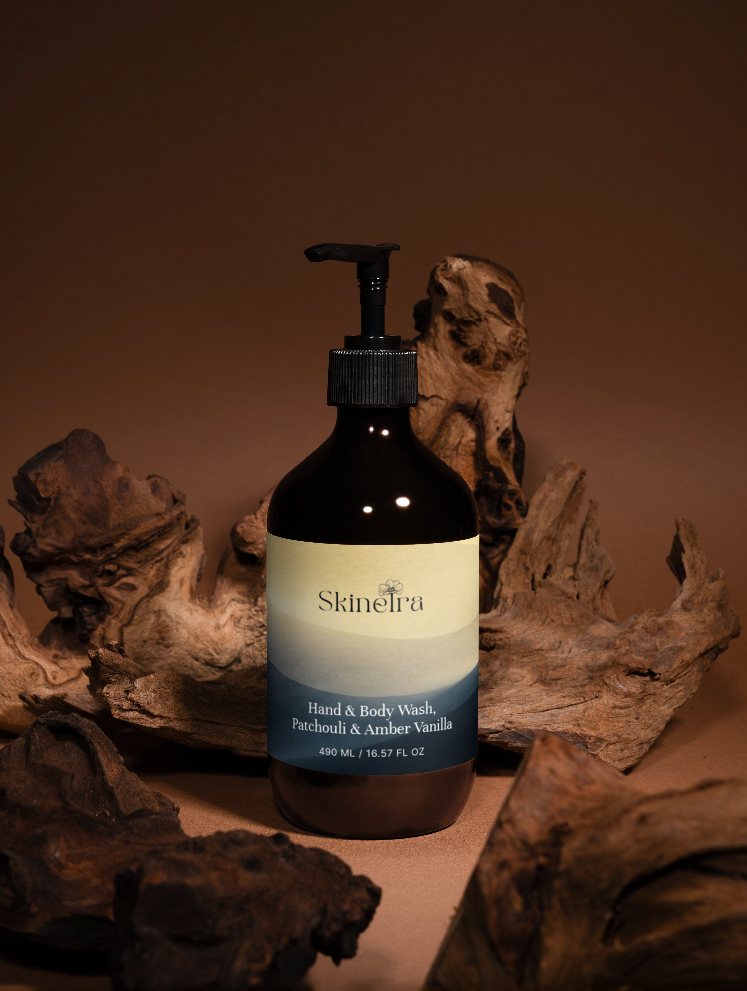 Hand & Body Wash, Patchouli & Amber Vanilla